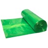 Worki na śmieci LDPE 60l 50szt zielone