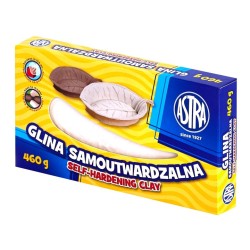 Glina samoutwardzalna Astra biała 460g