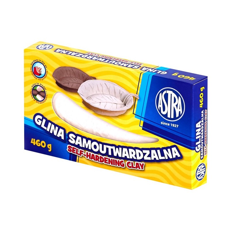 Glina samoutwardzalna Astra biała 460g