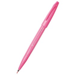 Pisak do kaligrafii Pentel Touch Brush Pen różowy